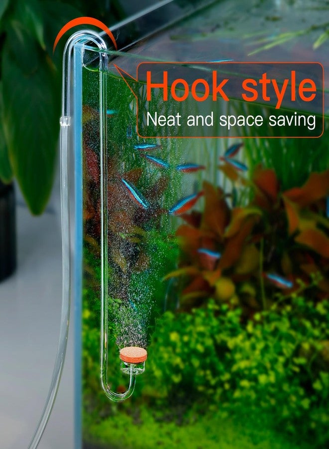 Clscea Acrylic CO2 Diffuser for Aquarium Planted Tank, Hooked version-20cm - Image 2